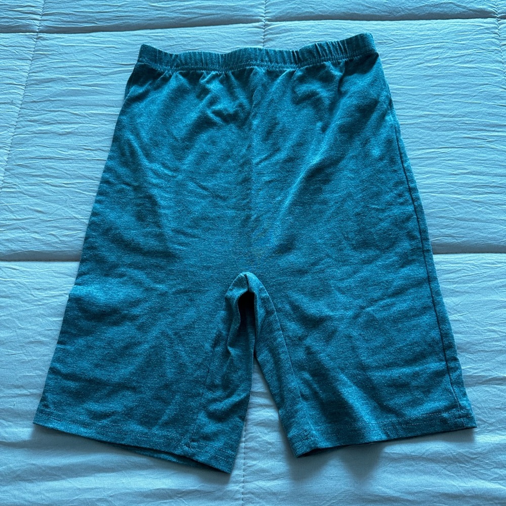 Grey biker shorts